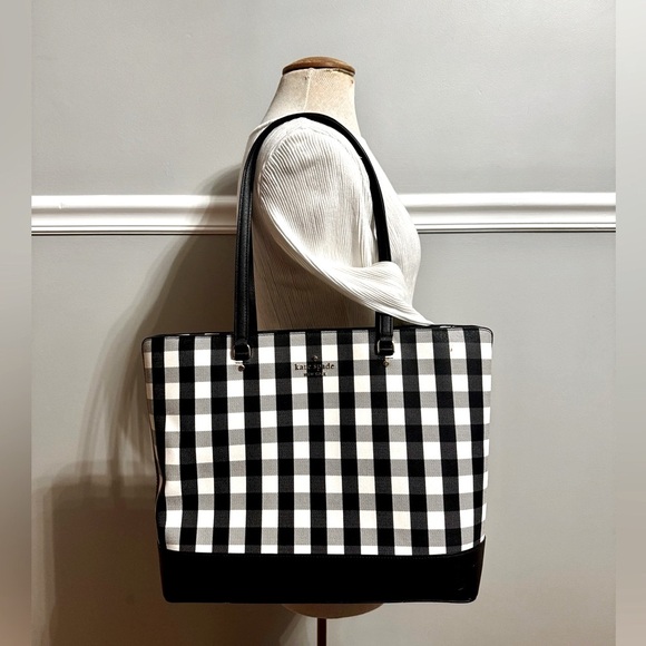 Kate Spade New York Jazzy Gingham Perfect Tote Bag - Picture 6 of 16